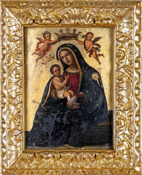 Madonna col Bambino by Roman School, 17th Century