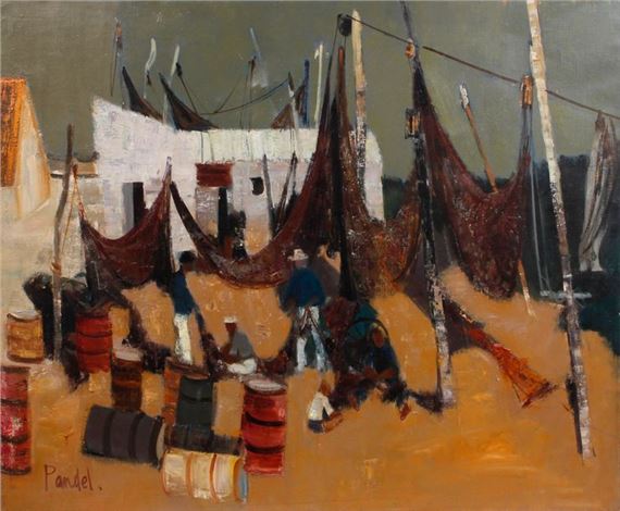 Port in Spain by Michel Pandel