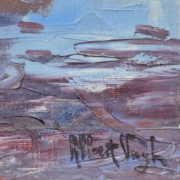 Artwork by Albert Vagh Weinmann, Sun over Villefranche; Sailboats in Villefranche; Menton, Made of oil on canvas