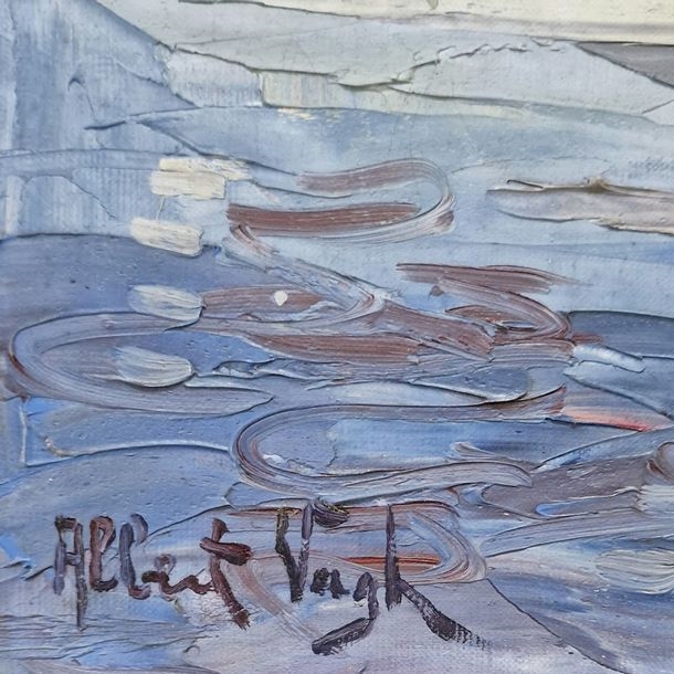 Artwork by Albert Vagh Weinmann, The port of Saint Tropez; The port of the fishermen in Saint Tropez; Old port in Saint Tropez, Made of oil on canvas