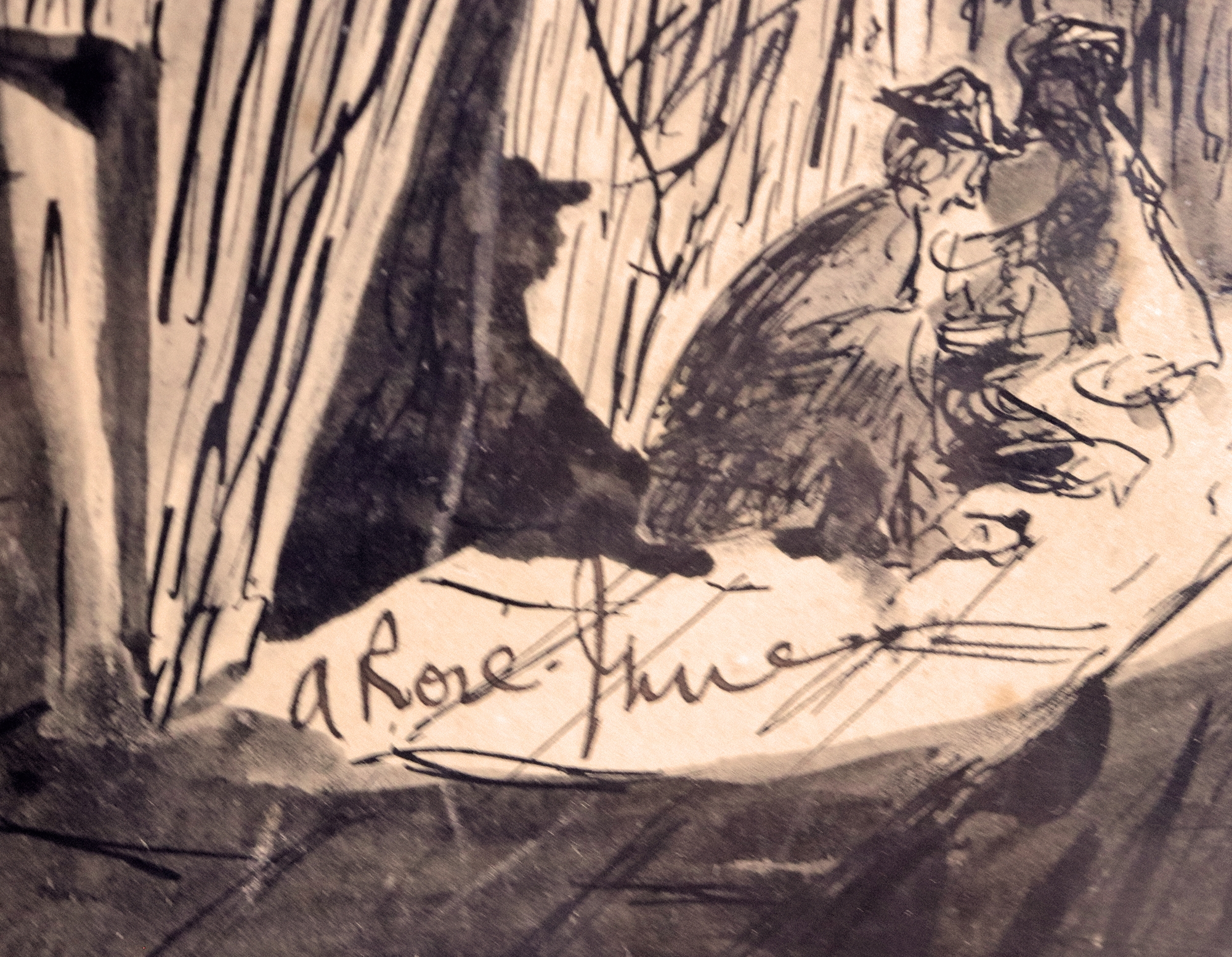 Alexander Rose-Innes | STREET SCENE WITH FIGURES | MutualArt