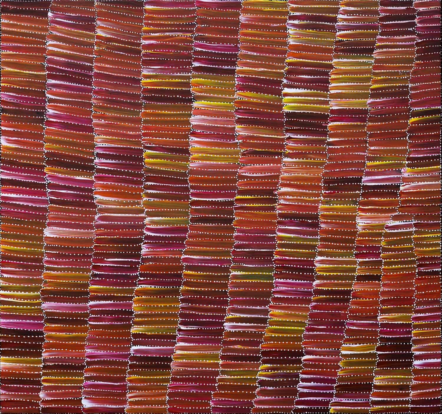 Jeannie Mills Pwerle | Bush Yam (2021) | MutualArt
