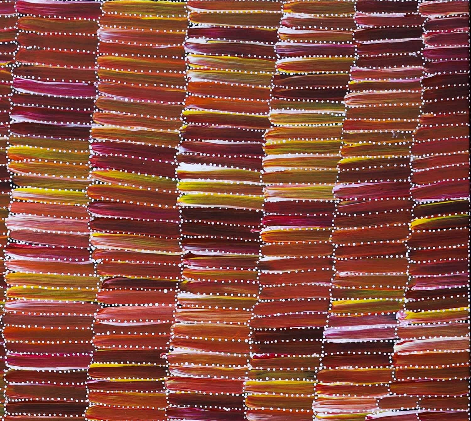 Jeannie Mills Pwerle | Bush Yam (2021) | MutualArt
