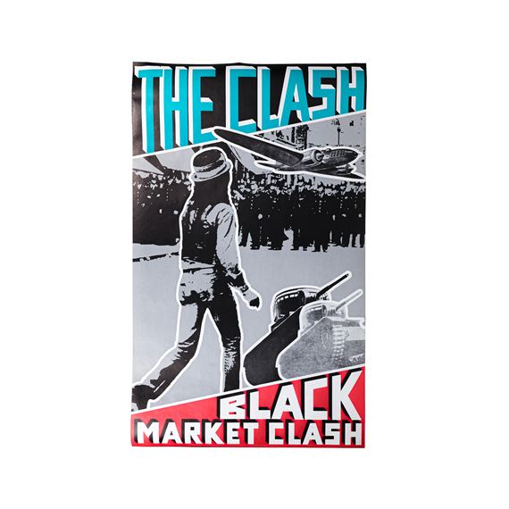 The Clash | THE CLASH: COMBAT ROCK U.S. PROMOTIONAL POSTER (1982