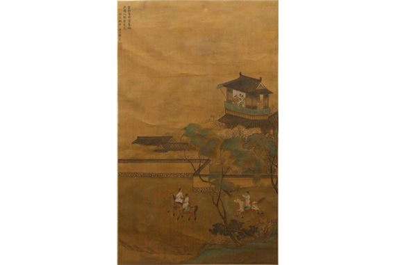 Jin Yang | YANG JIN: COLOR AND INK ON SILK 'FIGURES AND LANDSCAPE ...
