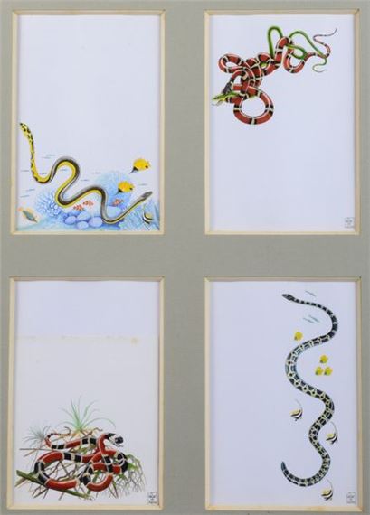 Gaëtan Du Chatenet | Study of insects and study of snakes | MutualArt