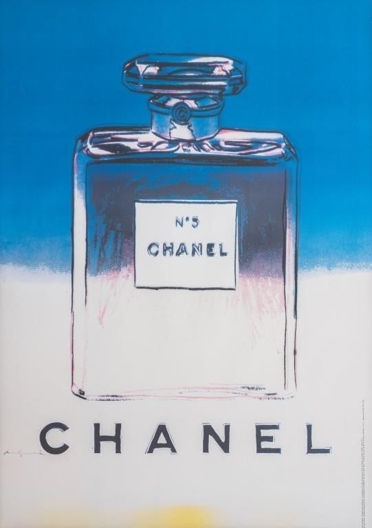 Artwork by Andy Warhol, Chanel No.5, Made of offset lithograph poster