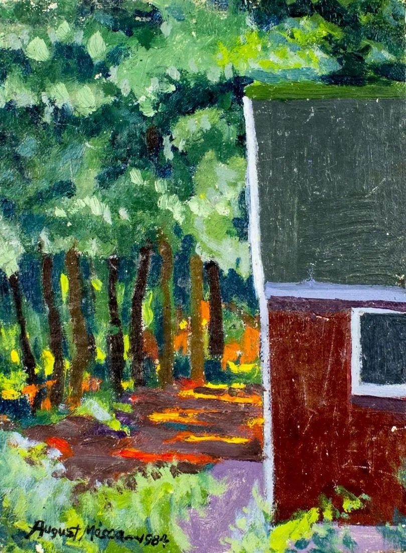 August Mosca | Corner Of My Studio (1984) | MutualArt