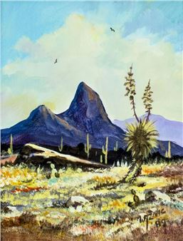 Landscape - Desert Bloom - William T. Zivic