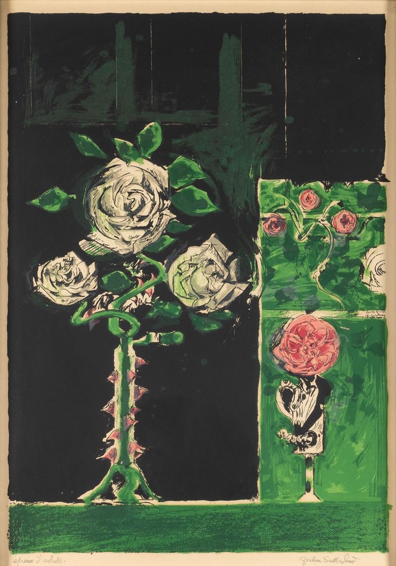 Graham Sutherland | Roses (1973 - 1974) | MutualArt
