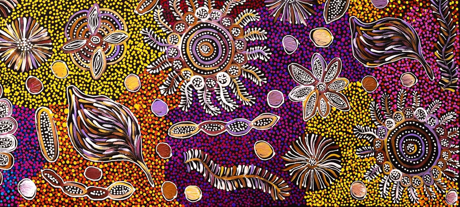Belinda Golder Kngwarreye | Bush Yam (2021) | MutualArt