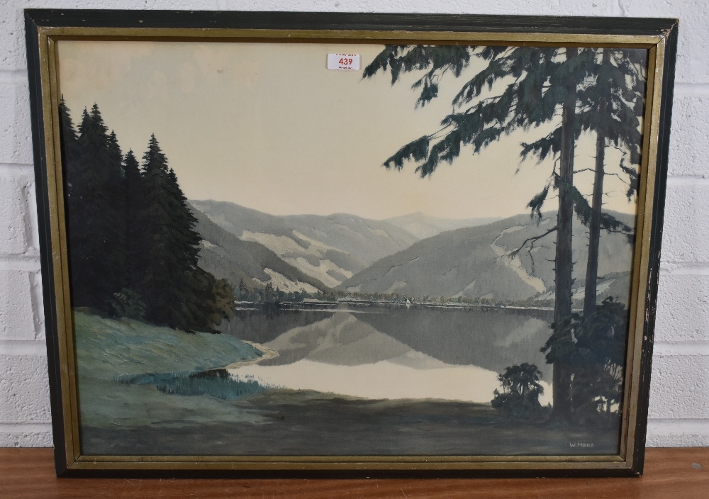 Walter Merz | a view of Lake Titsee | MutualArt