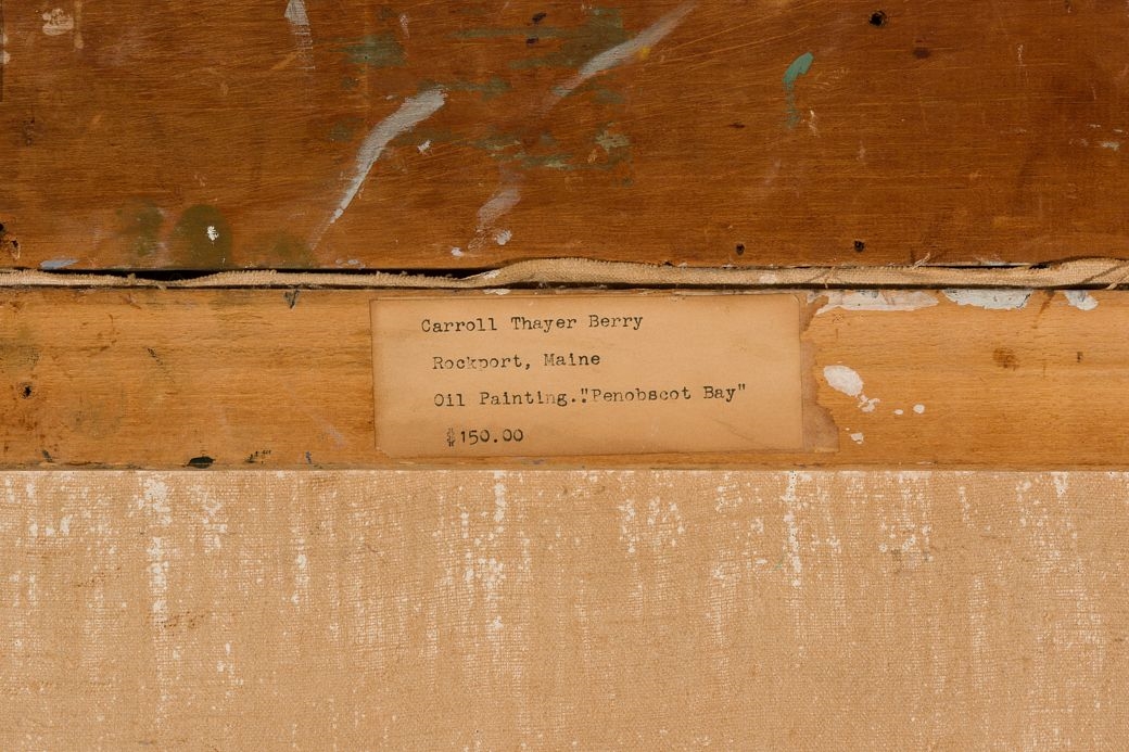 Artwork by Caroll Thayer Berry, Penobscot Bay, Made of Oil on canvas