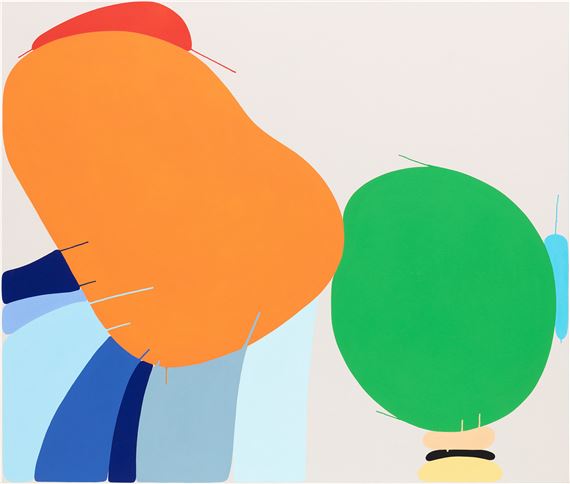 Orange You Gold by Monique Prieto, Painted in 1995