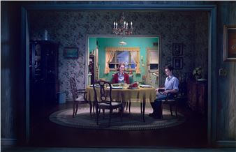 Gregory Crewdson | Untitled, Winter (Sunday roast). (2005) | MutualArt