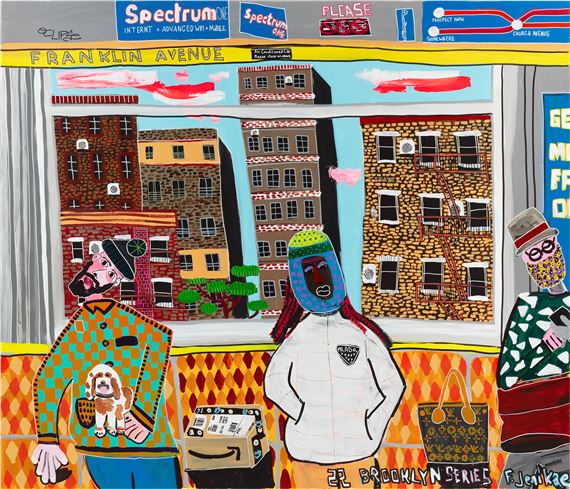 Untitled from the series Brooklyn by Filipp Jenikae, Painted in 2022