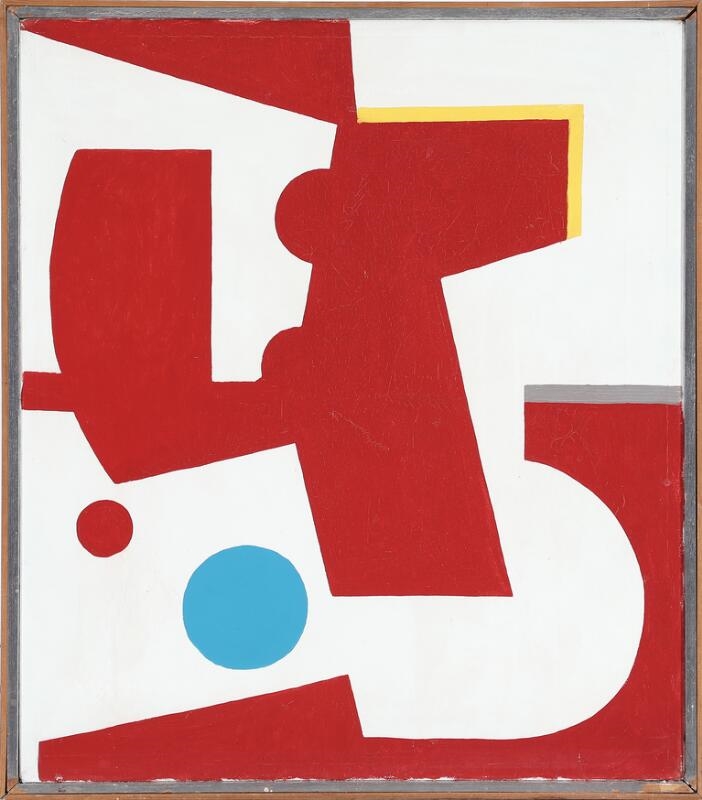 Artwork by Jørgen Hauptmann, Untitled, Made of Oil on canvas