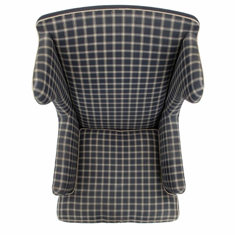 Kaare Klint Wingback chair and matching stool MutualArt