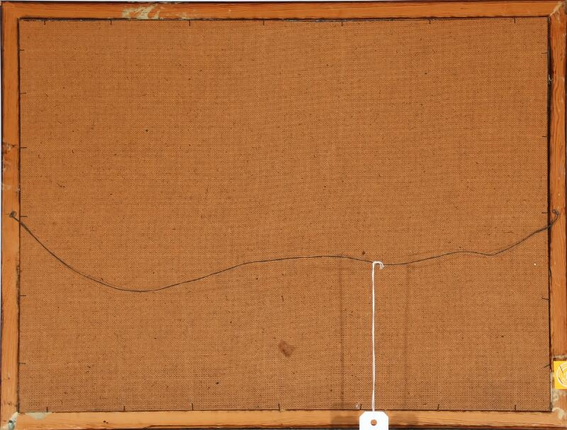 Artwork by Hans Ryggen, Still life with flowers, Made of Oil on masonite