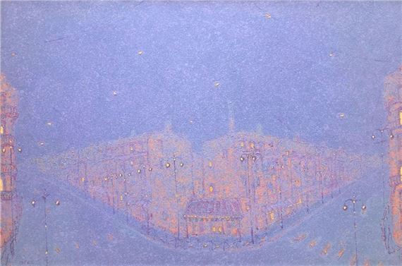 Zane Balode | When night falls in the city (2010) | MutualArt
