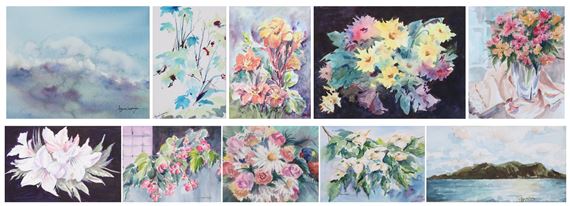 Florals, still lifes, and landscapes by Alice Aznavourian