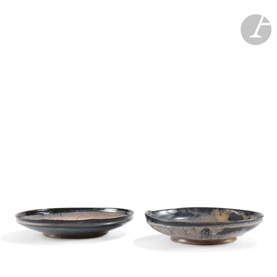 Two circular cups by Claude Champy, 1993