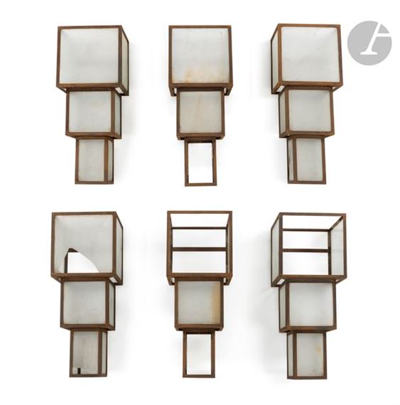 Tabouret / Banc Francis Jourdain - Style Art Brutaliste/Minimaliste, Années 1925