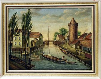 Am Steintor im Jahr 1836 - F. Spieker