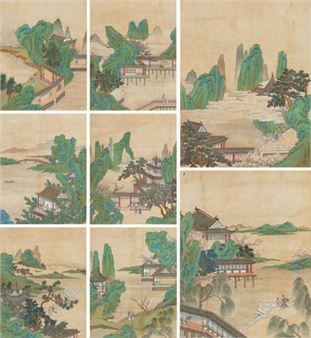 Blue and Green Palace - Zhang Tingyan