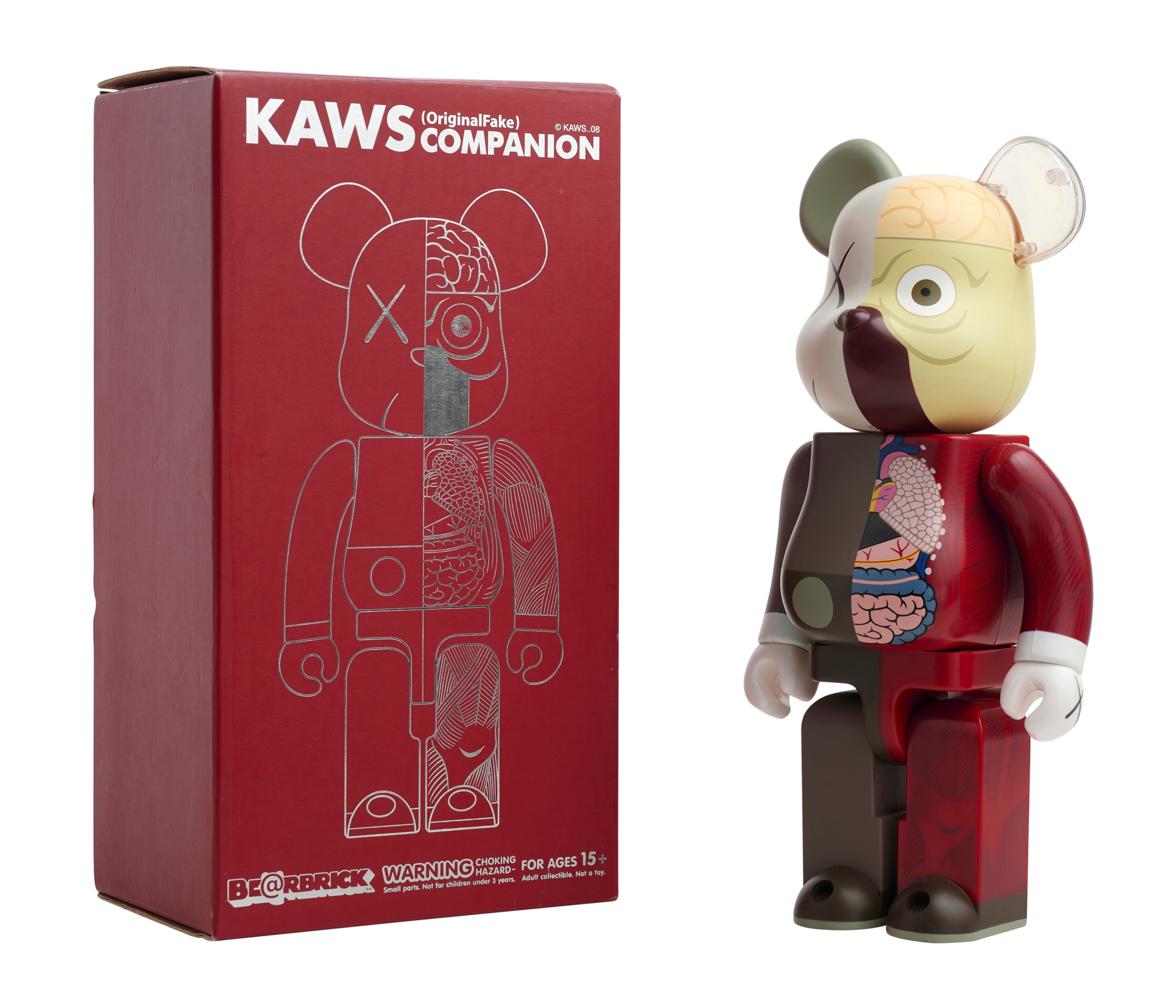 KAWS | Dissected Companion Bearbrick 400% (2008) | MutualArt