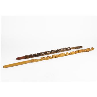 TWO TALKING STICKS - William Dennis