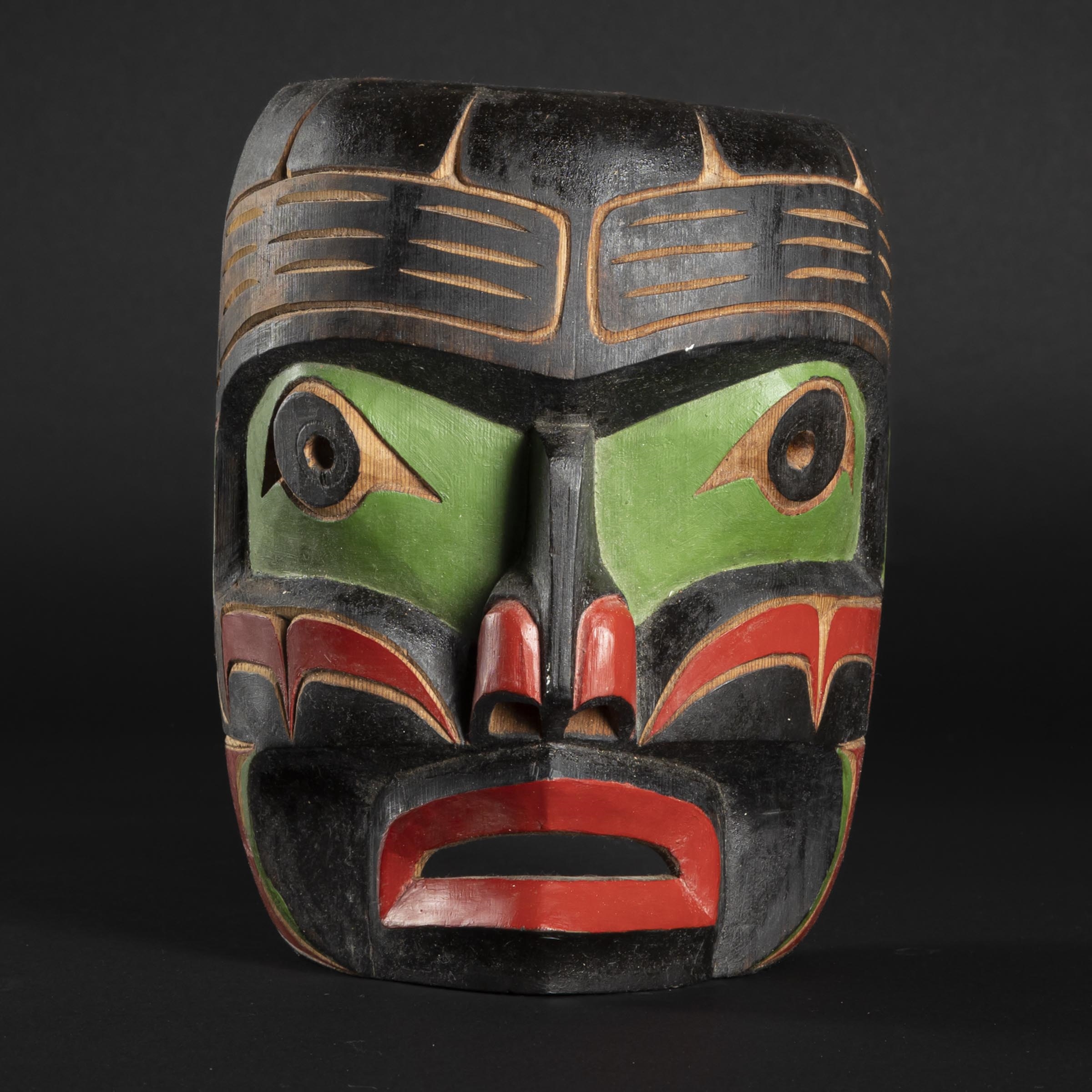 Oscar Matilpi | KWAKUITL SPEAKER MASK | MutualArt