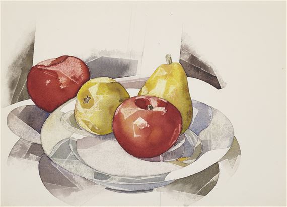 Apples and Pears by Charles Demuth, Executed in 1933