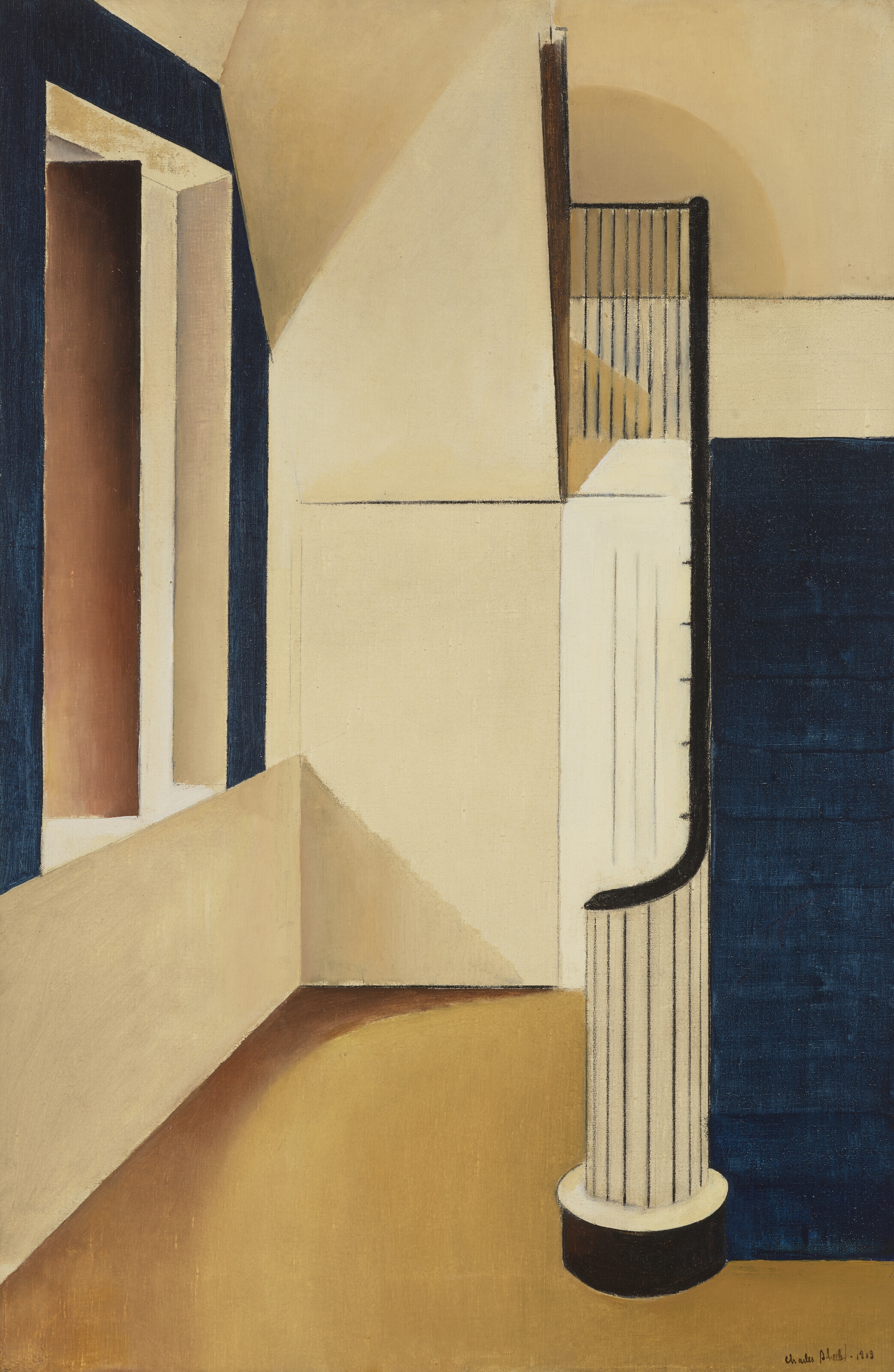 Interior by Charles Sheeler, Painted in 1919