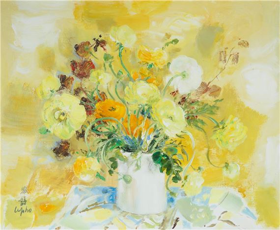 Les fleurs by Lê Phổ