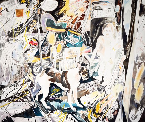 Balltsz and Joel by Chris Huen Sin Kan, Executed in 2020