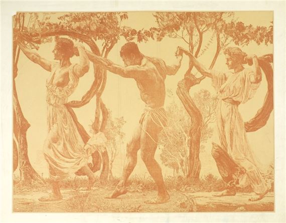 Der Tanz (La danza) by Otto Greiner, 1896