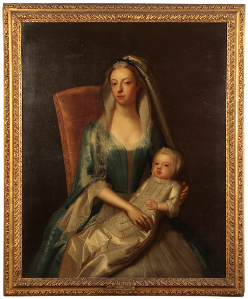John Vanderbank | A portrait of Catherine, daughter of John Plumer ...