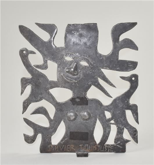 Janvier Louis Juste | Frau mit Vögeln, | MutualArt
