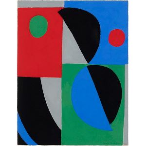 Poésie de mots, poésie de couleurs by Sonia Delaunay, 1961