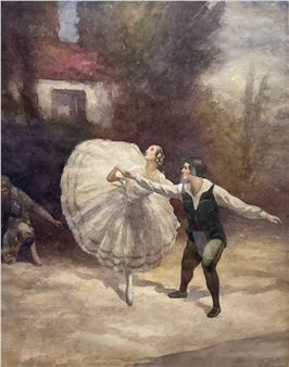 Two Dancers - H. Eggleston