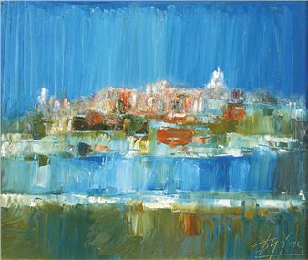 POGLED NA BEOGRAD - Dušan Mikonjić