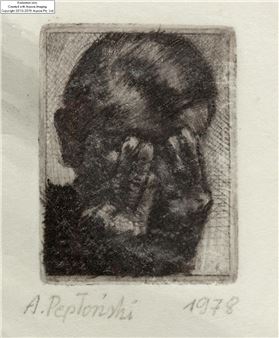 Crying Man - Andrzej Pepłoński