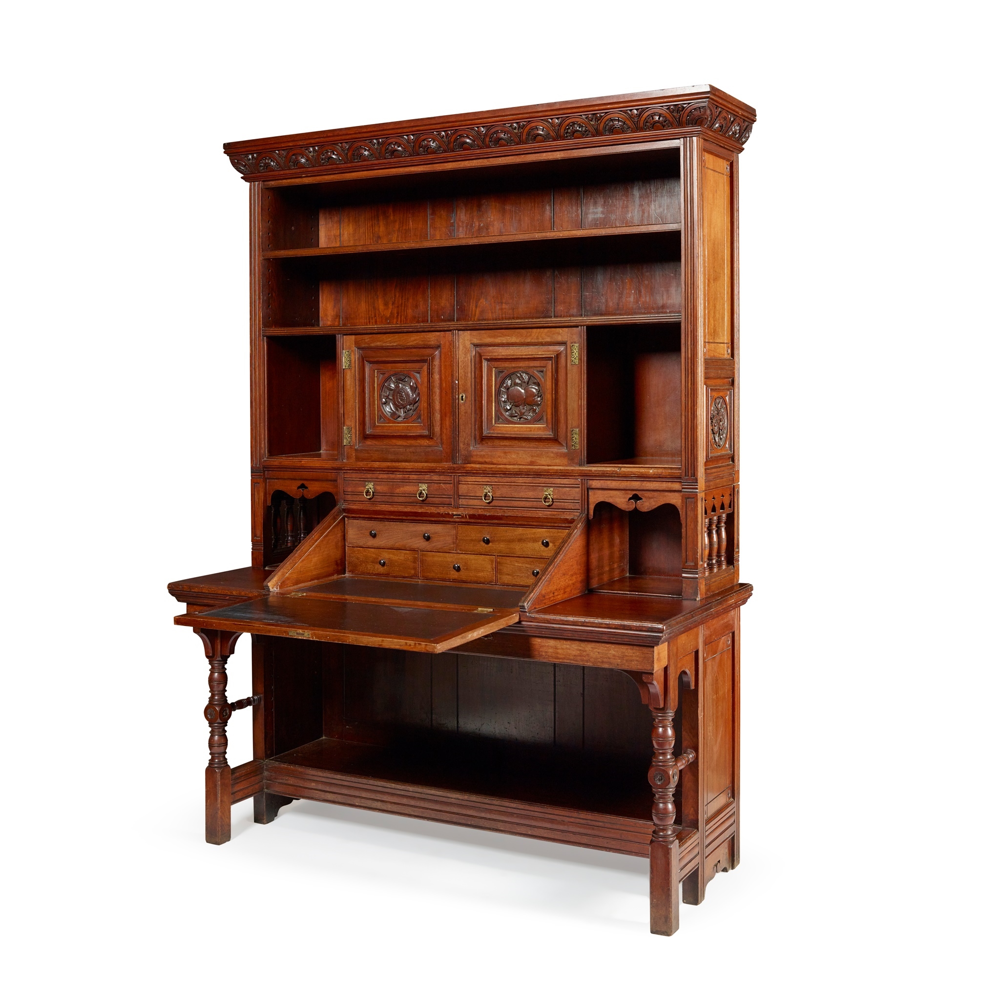 Bruce James Talbert | AESTHETIC MOVEMENT BUREAU BOOKCASE, CIRCA 1875 ...