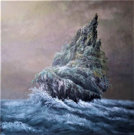 Escape from land by Andrzej Fronczak, 2021