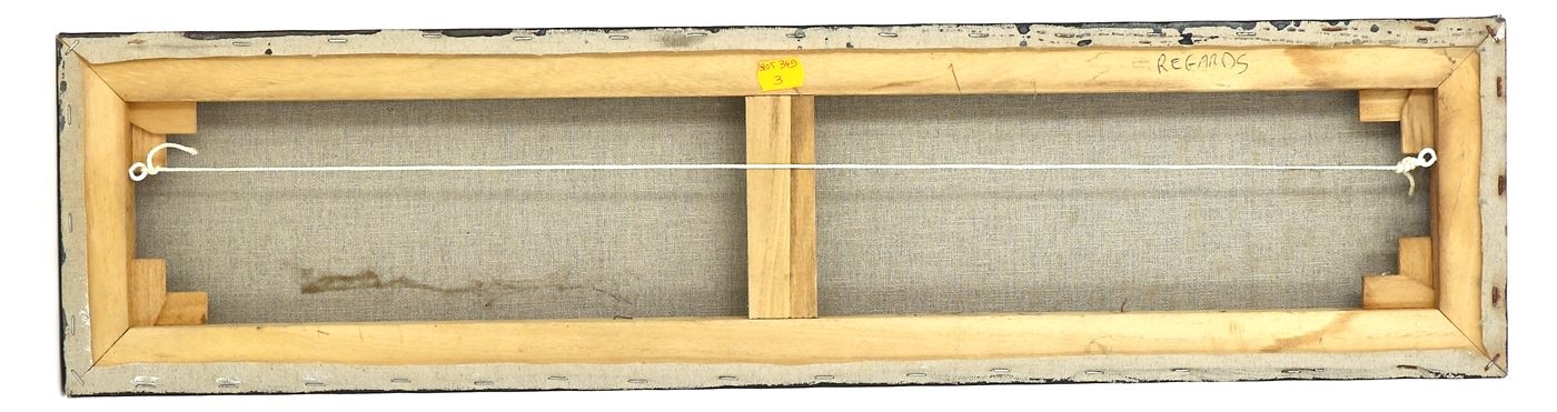 Artwork by Frédéric Lucas, Regards, Made of Oil on canvas