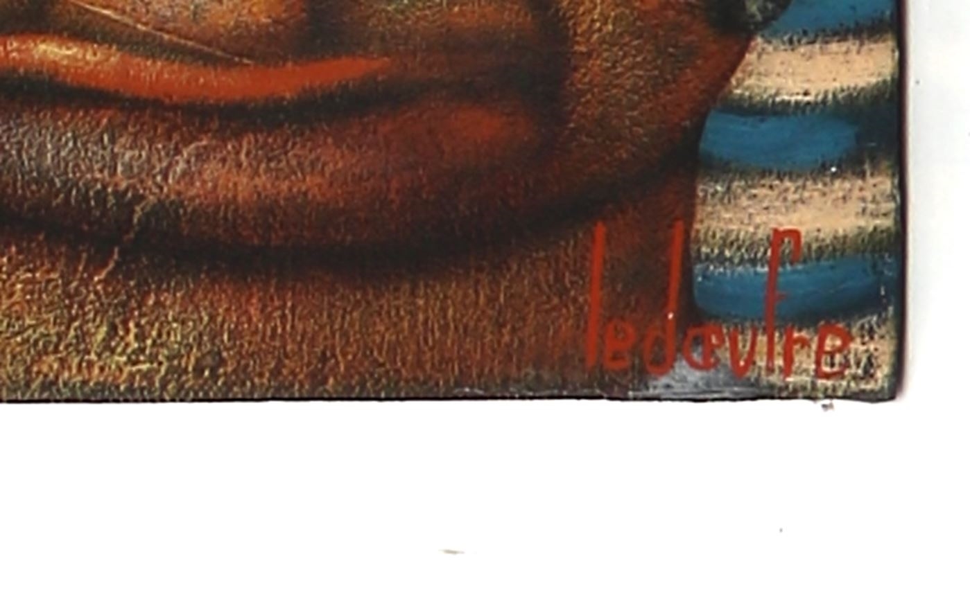 Artwork by Frédéric Lucas, Regards, Made of Oil on canvas