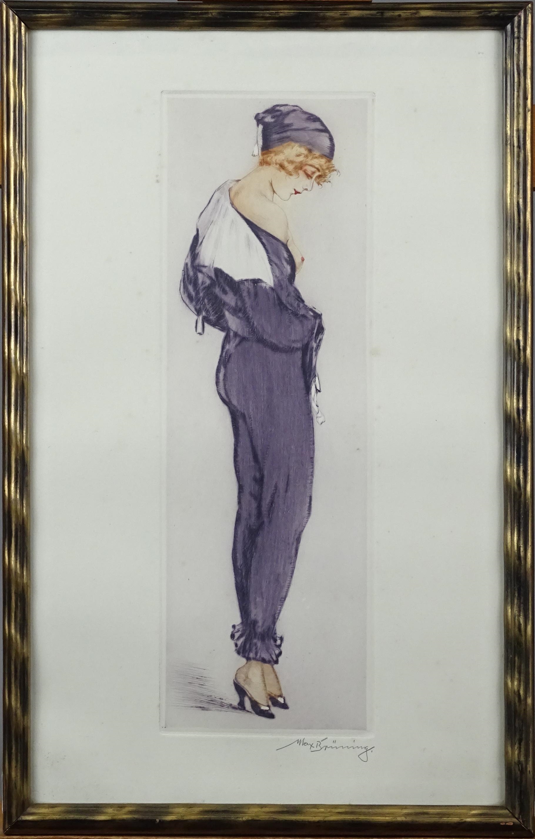 Max Brüning | Jeune femme au bonnet | MutualArt