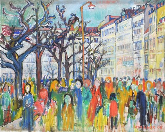 Karlovy Vary. by Jan Šafránek, 1964