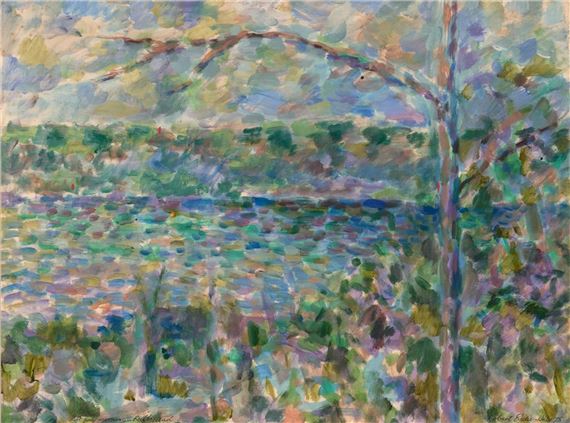 Soft Grey Morning, Bulls Head by Robert Eadie